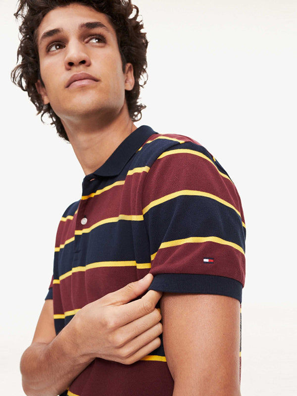 Structure Multi Color Reg Polo TAWNY PORT / SKY CAPTAIN / MULTI / L