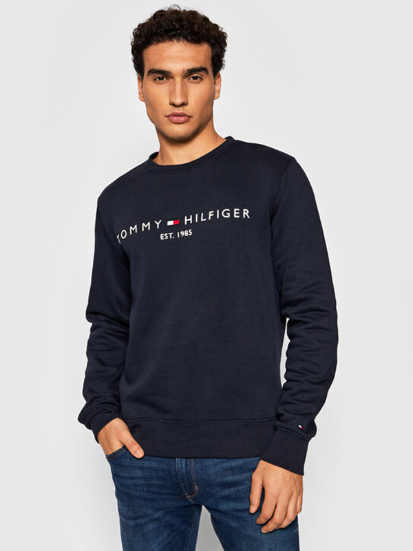 Tommy Logo Sweatshirt SKY CAPTAIN / L