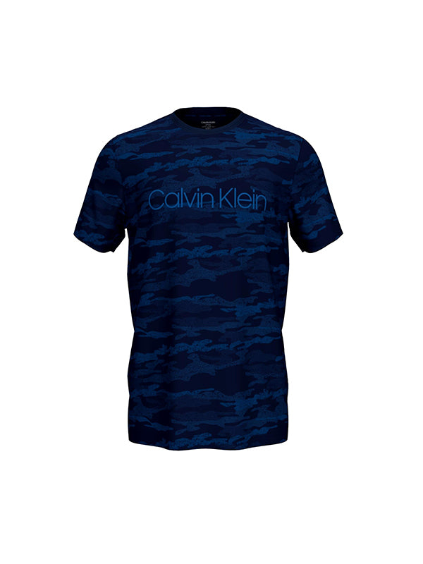 S/S Crew Neck CHILL CAMO_NEW NAVY / L