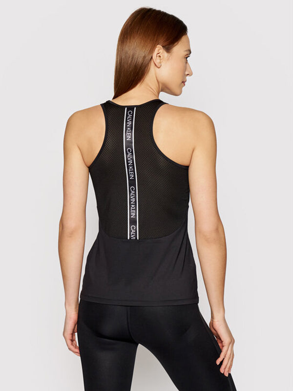 Wo - Mesh Back Tank CK BLACK / L