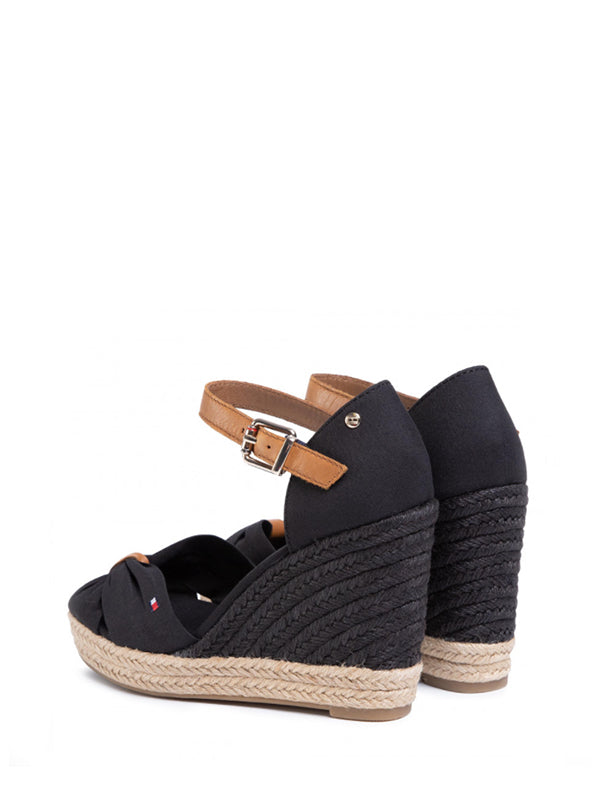 Basic Open Toe High Black / 36