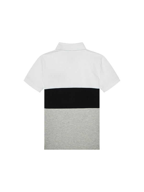 Colour Block Logo Po Bright White / 10