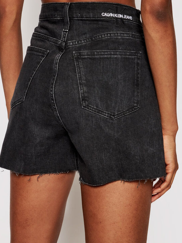 Mom Short Denim Black / NI30