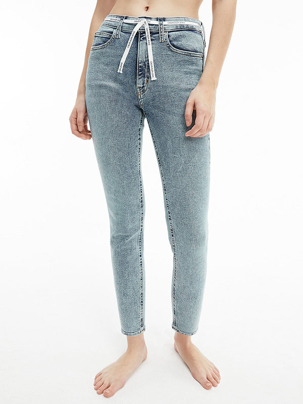 High Rise Skinny Ank Denim Light / NI30