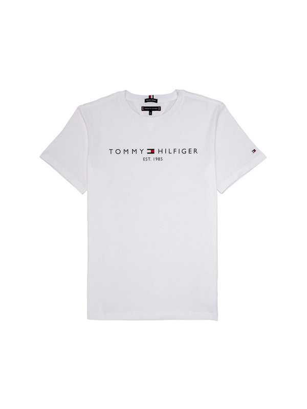 Essential Logo Tee S White / 10