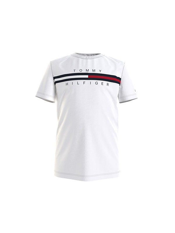 Flag Rib Insert Tee White / 10