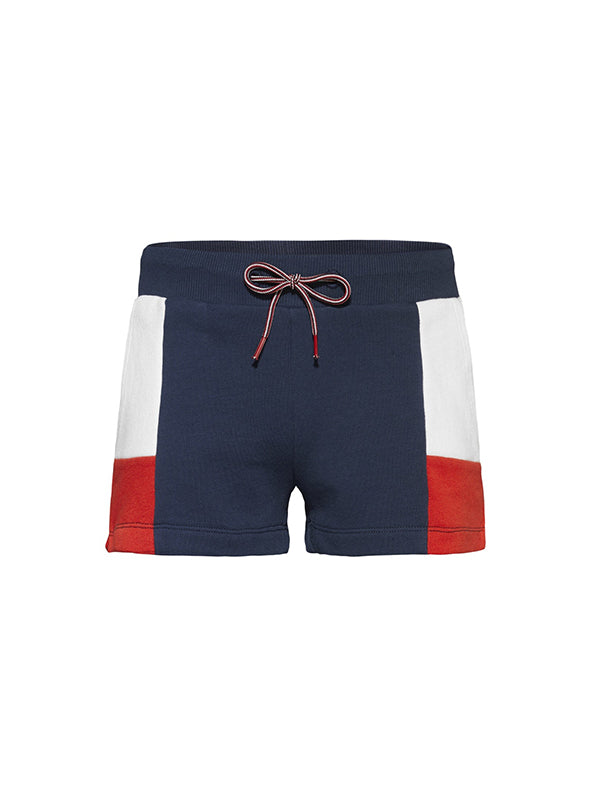 Colorblock Shorts Twilight Navy/ Deep Crimson / 10