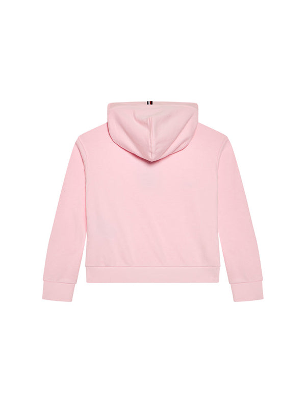 Script Print Hoodie Pink Breeze / 10