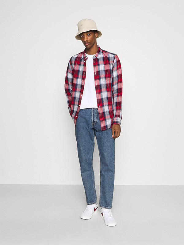 Linen Tartan Check S Arizona Red / Multi / L