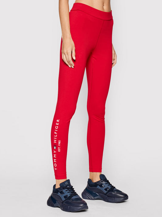 Hilfiger Logo Leggin Primary Red / L