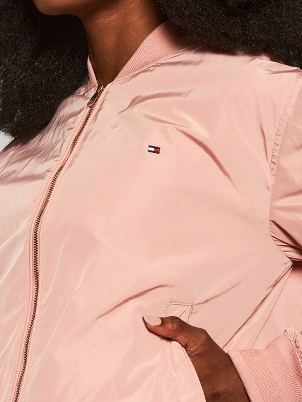 Th Ess Poly Bomber J Soothing Pink / L