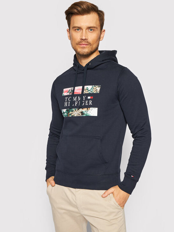 Hawaiian Flag Hoody Desert Sky / L