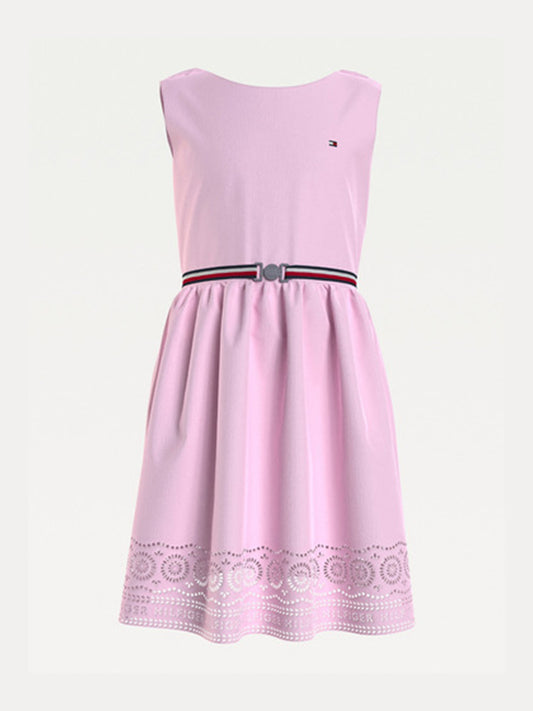 Shiffley Hem Dress S Pink Breeze / 4