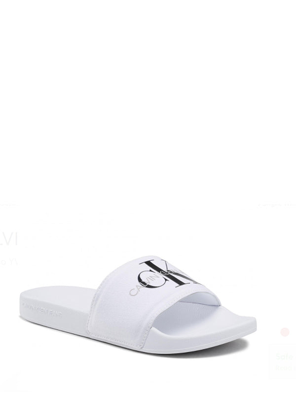 Slide Monogram Co Bright White / 41