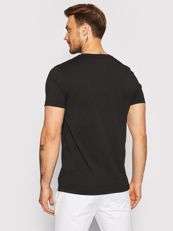 Palm Box Print Tee Black / L