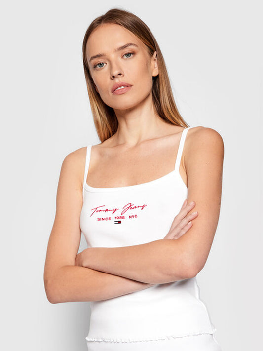 Tjw Tommy Script Str White / L