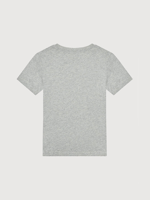 Chest Monogram Top Light Grey Heather / 10