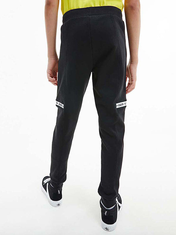 Intarsia Sweatpants Ck Black / 10