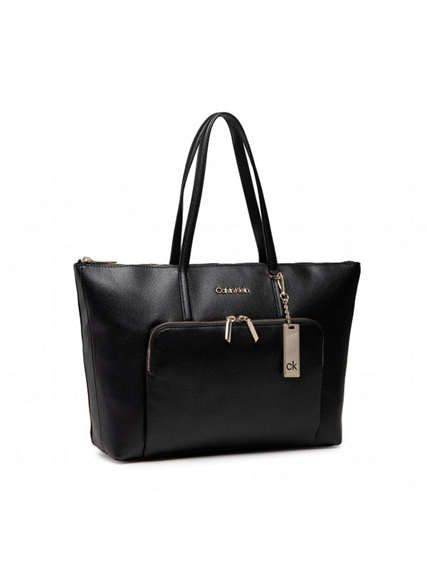 Shopper Lg Saffiano Ck Black / OS