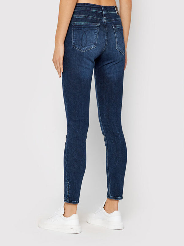 Mid Rise Skinny Ankl Denim Dark / NI30