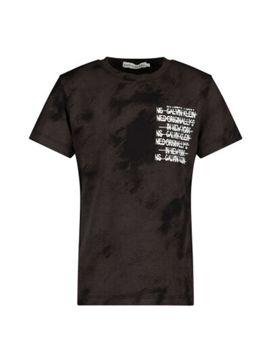 Cloud Graffiti T-Shi Cloud Aop Ck Black/ Grey / 10