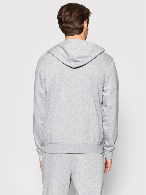 Pw - Fz Hoodie Med Grey Heather/ Acid Lime / L