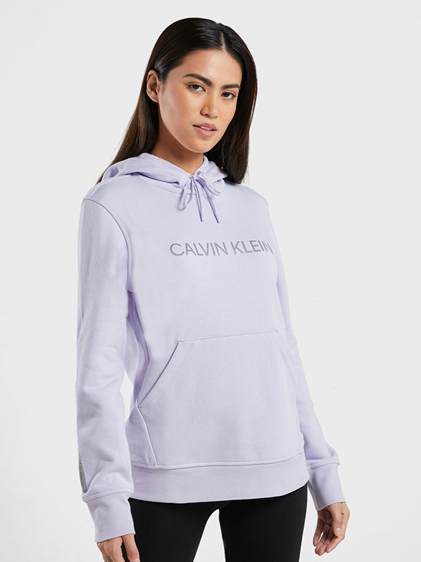 Pw - Hoodie Purple Heather/Silver Reflective / L