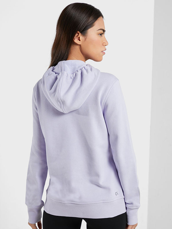 Pw - Hoodie Purple Heather/Silver Reflective / L