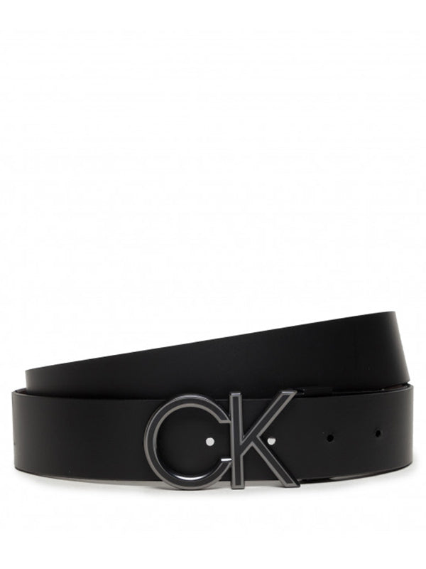 Ck Enamel 2 Buckles Ck Black / 115