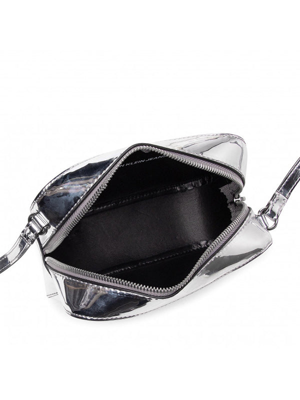 Sculpted Camera Bag Silver / OS