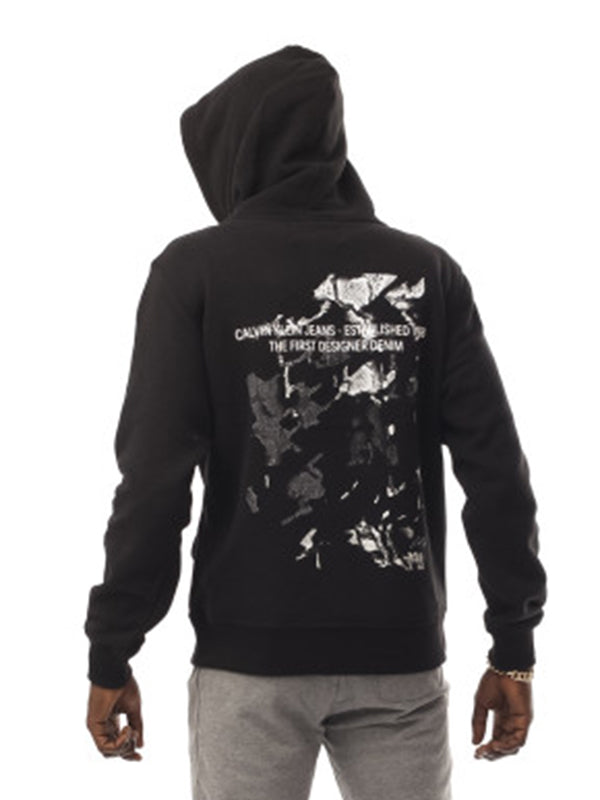 Reptile Graphic Hood Ck Black / L