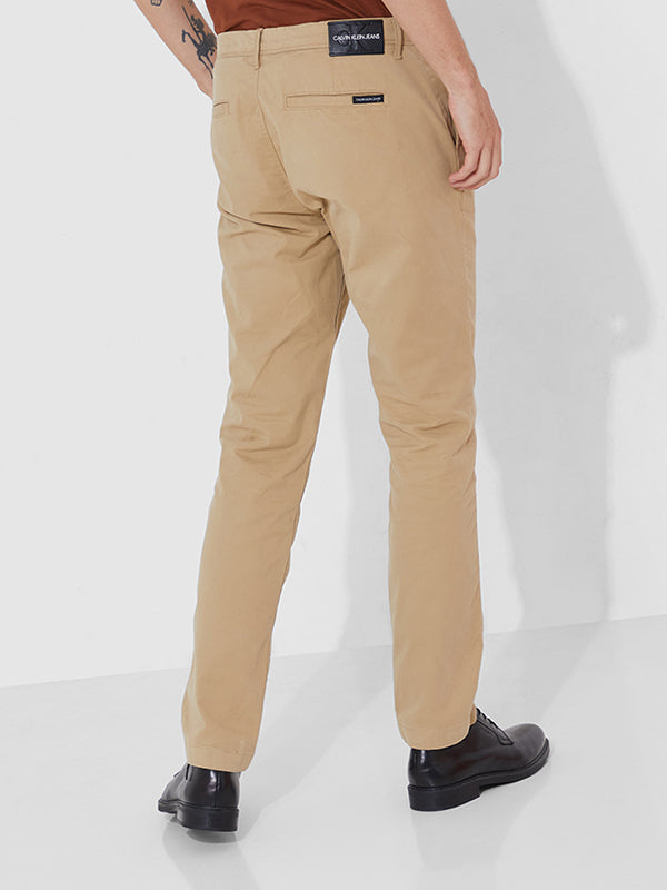 Washed Slim Chino Pa Travertine / 3430