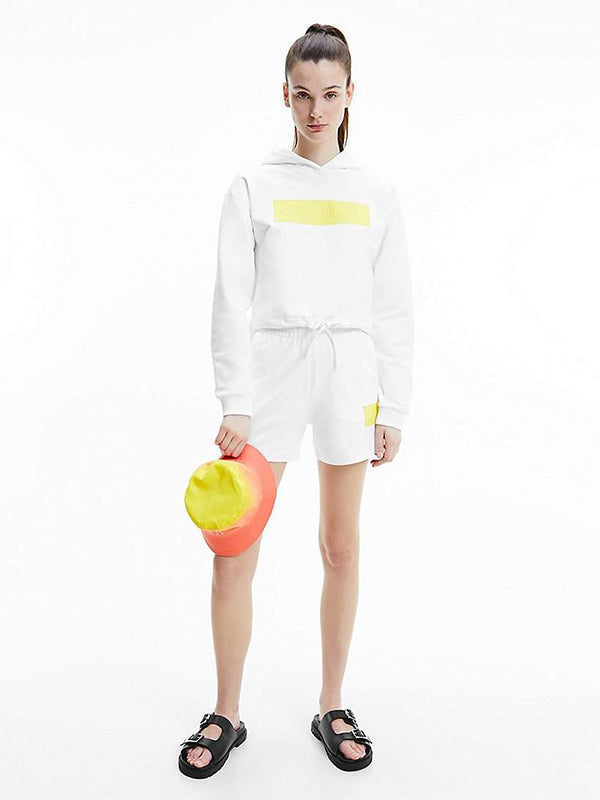 Hero Logo Hoodie Bright White/Bright Sunshine / L