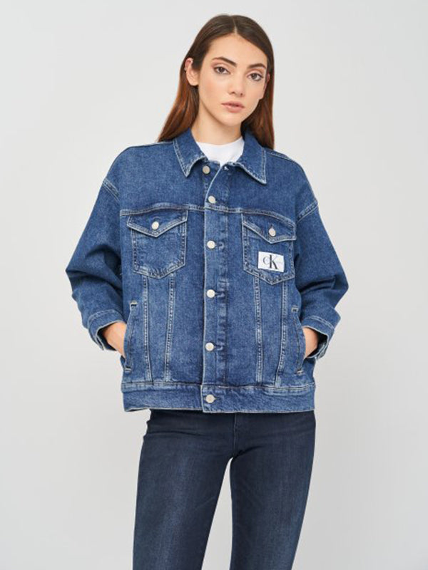 Dad Denim Jacket Denim Medium / L