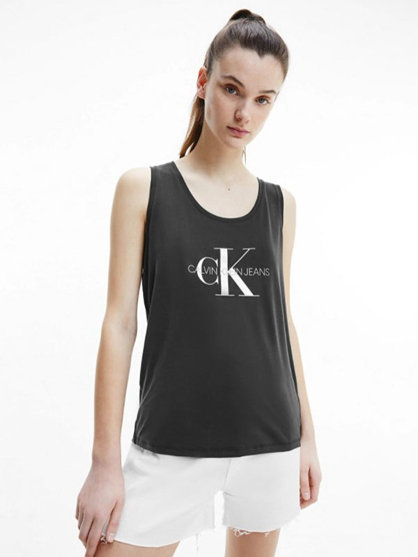 Monogram Modal Tank Ck Black / L