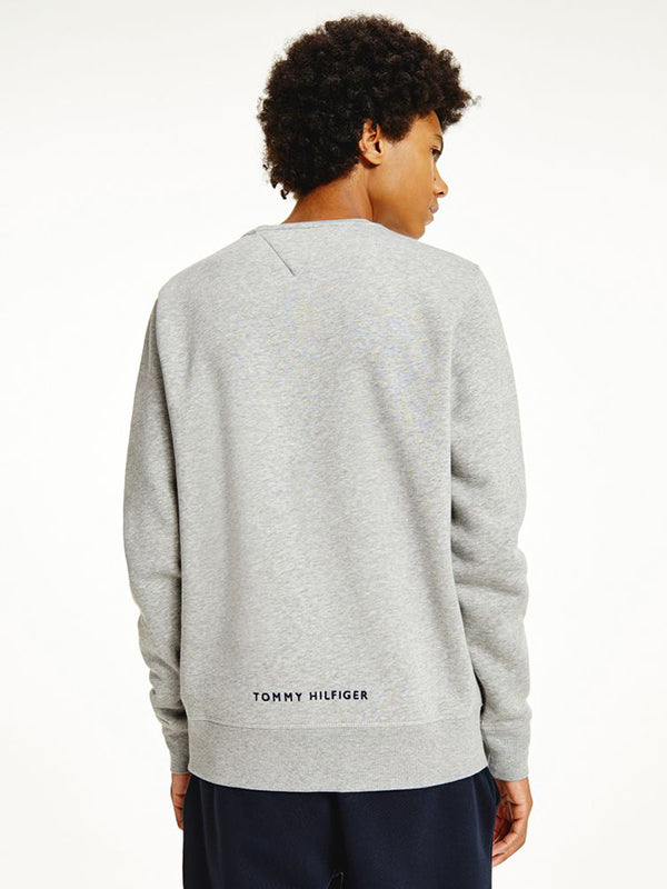 Four Flags Crewneck Light Grey Heather / L