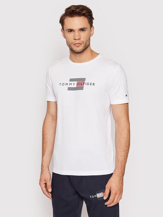 Lines Hilfiger Tee White / L