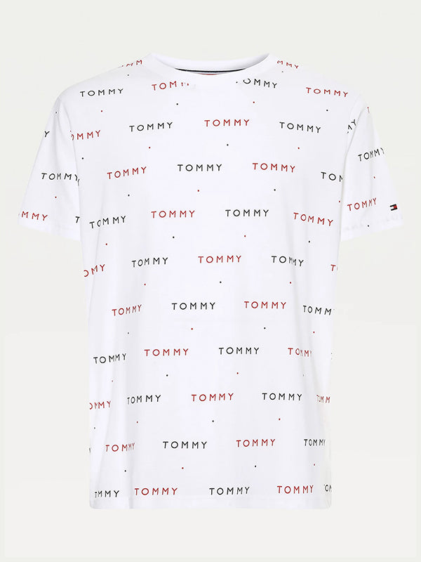 Cn Ss Tee Print White / XL