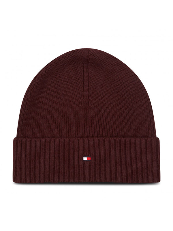 Pima Cotton Beanie Deep Burgundy / OS