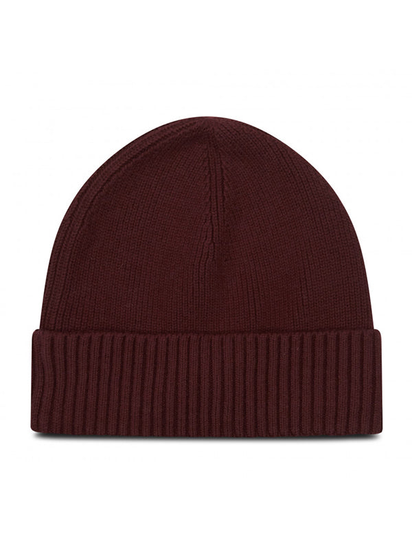 Pima Cotton Beanie Deep Burgundy / OS