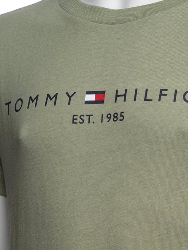 Essential Logo Tee S Spring Olive / 10