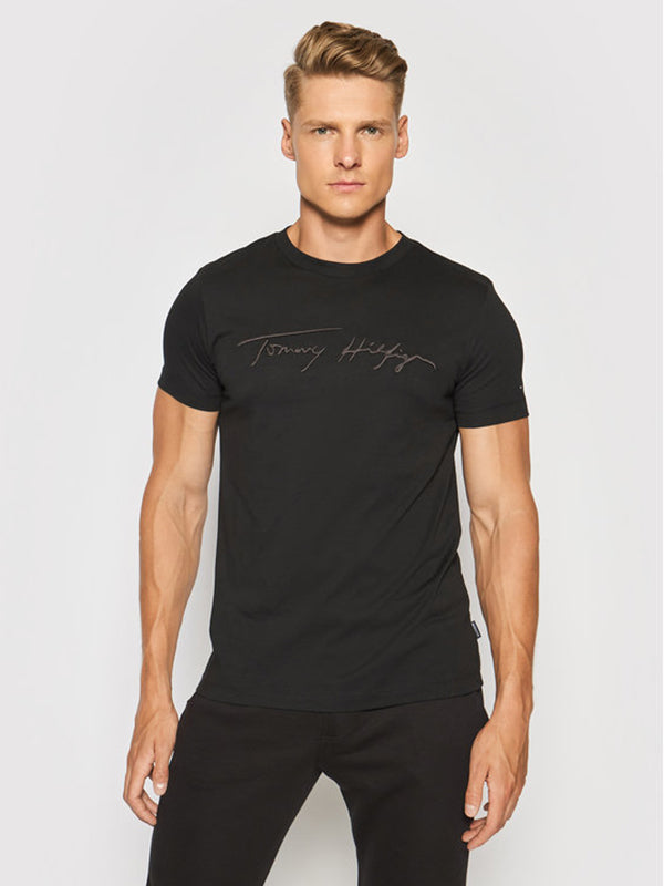 Signature Graphic Te Black / L