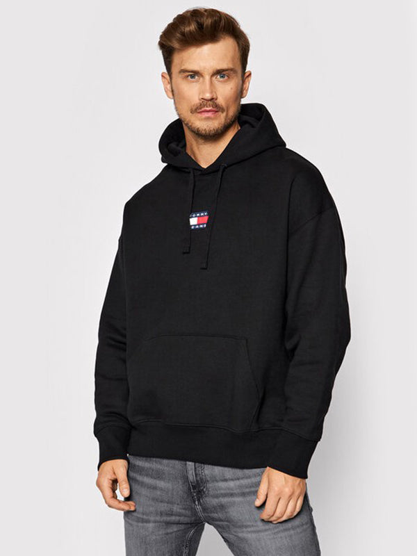 Tjm Tommy Badge Hood Black / L