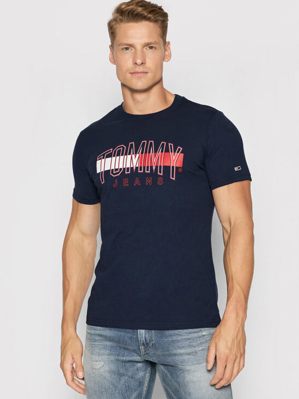 Tjm Flag Tommy Tee Twilight Navy / L