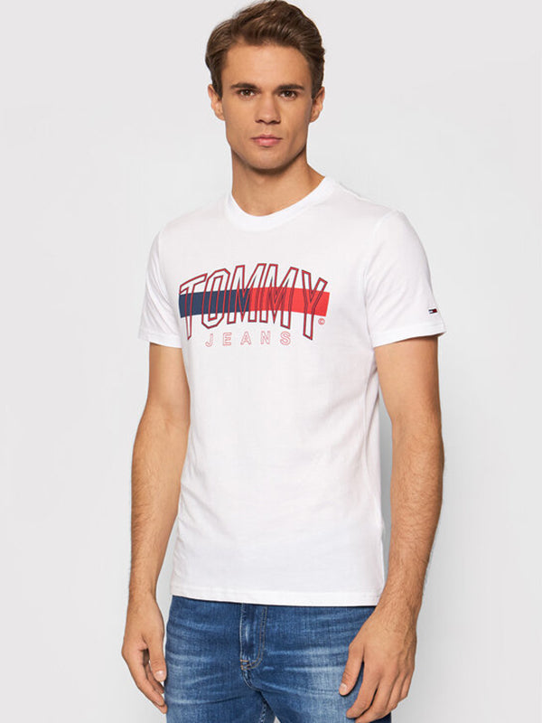 Tjm Flag Tommy Tee White / L