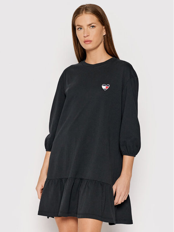 Tjw Homespun Heart T Black / L