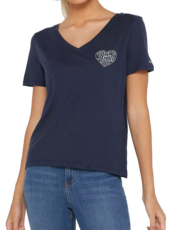 Tjw Slim V-Neck Retr Twilight Navy / L