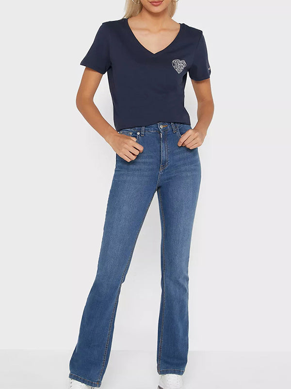 Tjw Slim V-Neck Retr Twilight Navy / L