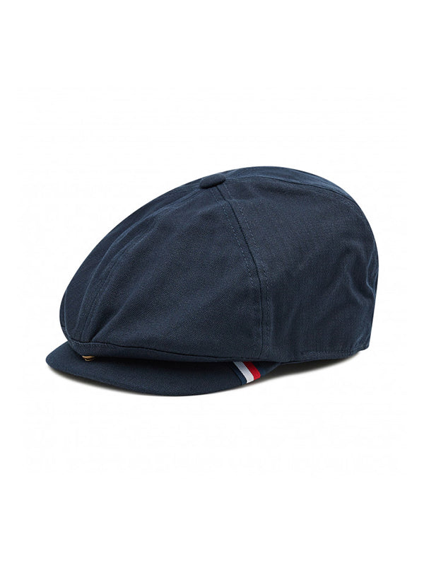 Herringbone Flat Cap Desert Sky / OS