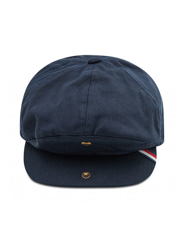 Herringbone Flat Cap Desert Sky / OS